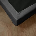 Someo - cache - sommier anthracite ronda 90x190 cm ronda