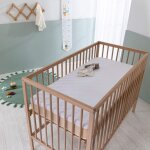 Someo - protge matelas bb molleton 100% coton bio impermable 60x120