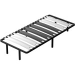 Sommier 90 x 190 cm, 8 lattes de 125 mm, 6 pieds, lit 90 x 190cm, montage rapide, sommiers � lattes en ...