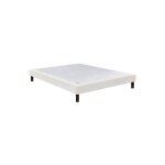 Sommier epeda confort ferme deco nature 160x200 tissu gris foncé lattes Sommier epeda confort ferme deco nature 160x200 tissu gris foncé lattes