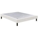 Sommier epeda confort medium deco nature 80x200 gris souris lattes