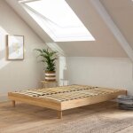 Terre de nuit - sommier kit en bois massif naturel 90x190