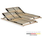 Sommier � lattes 180x200 cm ? t�te ajustable 42 lattes 7 zones charge max env. 140 kg bouleau et h�tre ...