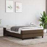 Sommier � lattes de lit, 120x200 cm, sommier pour lit adulte marron fonc� tissu uop87755 design in