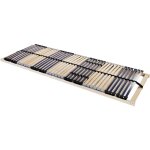 Vidaxl - sommier  lattes marron 80 x 190 cm bois de htre massif