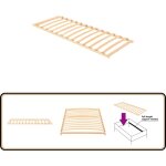 Vidaxl - sommier à lattes sans matelas avec 13 lattes 70x200 cm - sommier à lattes - sommier bois - cadre ... Vidaxl - sommier à lattes sans matelas avec 13 lattes 70x200 cm - sommier à lattes - sommier bois - cadre ...