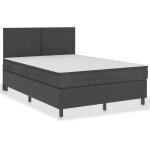 Bonnevie - sommier tapissier - sommier pour adulte et enfant - gris tissu 180 x 200 cm bv148138