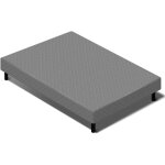 Kosmi - sommier tapissier  lattes 160x190cm sur pieds pour lit 2 places