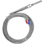 Sonde de temp�rature thermocouple type k � filetage m8, 30 mm, 0 - 400 �c (5 m)