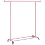Portant  vtements avec roulettes, tringle extensible pour charge lourde, porte - manteau, rangement ...