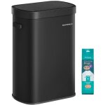 Poubelle de cuisine automatique 50 l, avec capteur de mouvement, ouverture automatique ou tactile, fermeture ... Poubelle de cuisine automatique 50 l, avec capteur de mouvement, ouverture automatique ou tactile, fermeture ...