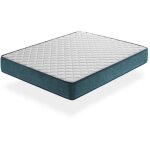 Sonho colchao - matelas 120x190 loira, epaisseur 22 cm, mousse adaptative, ergonomique. soutien equilibr ...