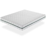 Sonho colchao - matelas d�houssable 80x180 elba, epaisseur 22 cm, mousse adaptative, ergonomique. soutien ...