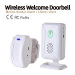 Sonnette  dtecteur de mouvement, carillon de porte pour entre d'entreprise, moniteur de sonnerie de ...