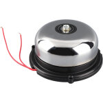 Sonnette d'�cole �lectrique en acier inoxydable, 220v, 100mm / 4 pouces, 10w, type de frappe int�rieure ...