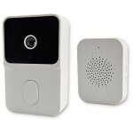 Sonnette portier somlife app tuya smart life autonome sans fils alerte direct smartphone, vision nocture ...