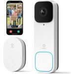 Sonnette sans fil avec camra, 2k uhd sonnette vido alimente par 5200mah batterie, 170 vision, dtection ...