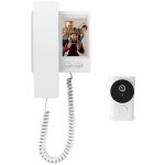 Sonnette sans fil avec camra et cran 1080p, visiophone sans fil tanche ip44, interphone vido audio ...