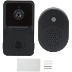 Sonnette sans fil avec camra, sonnette vido intelligente wi - fi, visiophone sans fil, audio bidirectionnel, ...