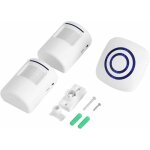 Sonnette sans fil detecteur de mouvement carillon de porte el�ctrique 36 m�lodies alarme de s�curit� ...