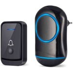 Sonnettes sans fil tanches - porte 300m (1000ft) - pour maison - sans fil et facile  installer.