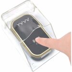 Sonnette sans fil tanche transparente pour anneau carillon bouton extrieur porte sonnette kit coque ...