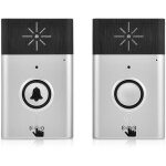 Sonnette sans fil, sonnette interphone bidirectionnelle vocale sans fil intelligente avec 200m port�e ...