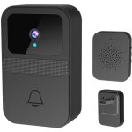 Sonnette sans fil for maison, vid�o num�rique, judas, cam�ra de s�curit�, sonnette avec moniteur, vision ...