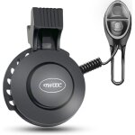 Sonnette v�lo electrique, 100db volume r�glable v�lo klaxon puissante 4 modes sonores, usb rechargeable ...