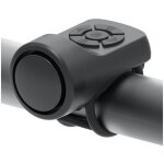 Sonnette de vlo lectrique, alarme antivol, 120 db, avec 4 modes sonores, rechargeable par usb, pour ...