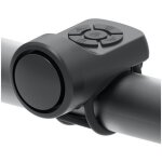 Sonnette de v�lo �lectrique, alarme antivol, 120 db, avec 4 modes sonores, rechargeable par usb, pour ...
