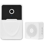 Sonnette vid�o intelligente sans fil hd camerair alarme s�curit� porte cloche interphone wi - fi pour ...