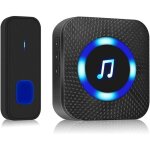 Sonnette vid�o intelligente sans fil wifi, interphone de porte, cam�ra de s�curit�