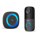 Sonnette vido ip - elro - dv2000ip - 1080p full hd - tanchit ip55 - communication en direct