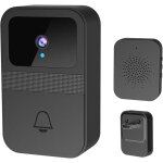 Sonnette vido wi - fi intelligente sans fil, interphone vido intelligent avec camra rechargeable, ...