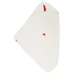 Sortie de bain love crème 75x75 cm Sortie de bain love crème 75x75 cm