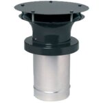 Sortie toiture ronde pour tuile  douille ?150 - 11022040 aldes - 11022040