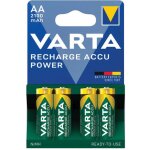 Sos accessoire lot de 4 piles rechargeables nimh aa lr06 pour accessoires et entretien varta 56706101404 ...