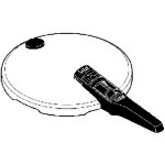 Sos accessoire couvercle complet diam180mm pour cocotte - minute® silit 2121304999, 2121260943 Sos accessoire couvercle complet diam180mm pour cocotte - minute® silit 2121304999, 2121260943