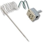 Sos accessoire thermostat ego 5517053030 pour four, cuisinire 263100015 aya, beko, domeos, essentiel ...
