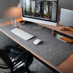 Sous - main en feutre, tapis de bureau en feut, support pour ordinateur portable, sous - main de bureau, ...