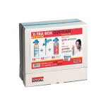 Soudal soudafoam x - tra click&fix mousse pu pour pistolet  haut rendement (9x750ml) + click&clean + ...