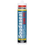 Soudaseal 240fc - mastic colle polym�re hybride ec 1 plus - soudal - poche de 600 ml noir
