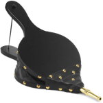 Soufflet en bois, souffleur � main pour barbecue, foyer et camping - noir