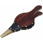 Soufflet de chemin�e, souffleur � bois, soufflet pour feu de bois, avec sangle, pour barbecue, chemin�e, ...