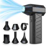 Souffleur air comprim� puissant, soufflette �lectrique rechargeable avec batterie 5000mah, mini sans ...