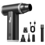 Souffleur d'air lectrique - souffleur d'air comprim 120 000 tr / min, souffleur  jet sec rutilisable ...