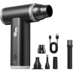 Souffleur d'air �lectrique - souffleur d'air comprim� 120 000 tr / min, souffleur � jet sec r�utilisable ...