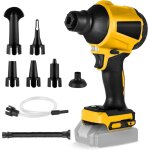 Souffleur � batterie 20 v, compatible avec les batteries dewalt 20 v, souffleur � feuilles sans fil pour ...