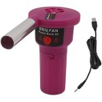 Souffleur de feu 5 v portable �lectrique pour barbecue avec c�ble usb, mini souffleur � charbon de bois ...